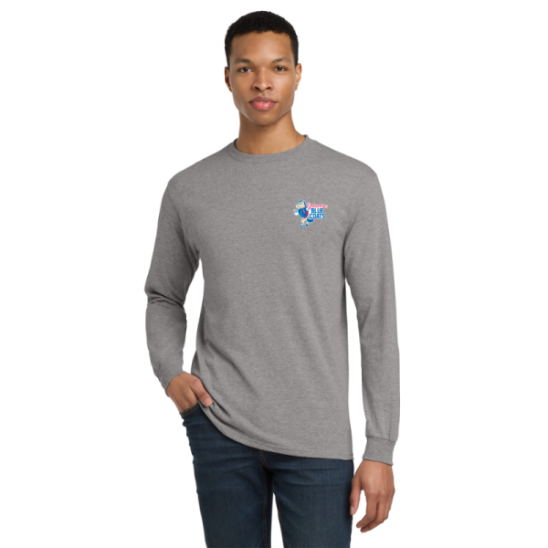Gildan® DryBlend® 50 Cotton/50 Poly Long Sleeve T-Shirt - Full Team Logo