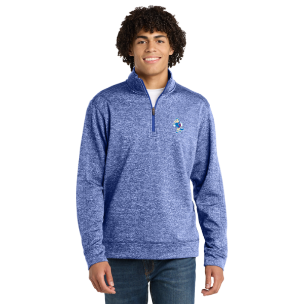 Sport-Tek® PosiCharge® Electric Heather Fleece 1/4-Zip Pullover - Coaty