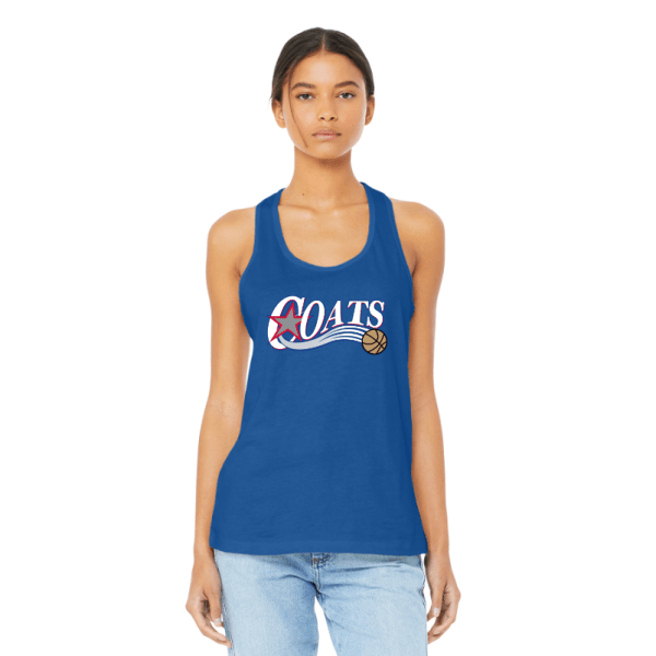 LIMITED EDITION BELLA+CANVAS® Women’s Jersey Racerback Tank - Throwback Logo
